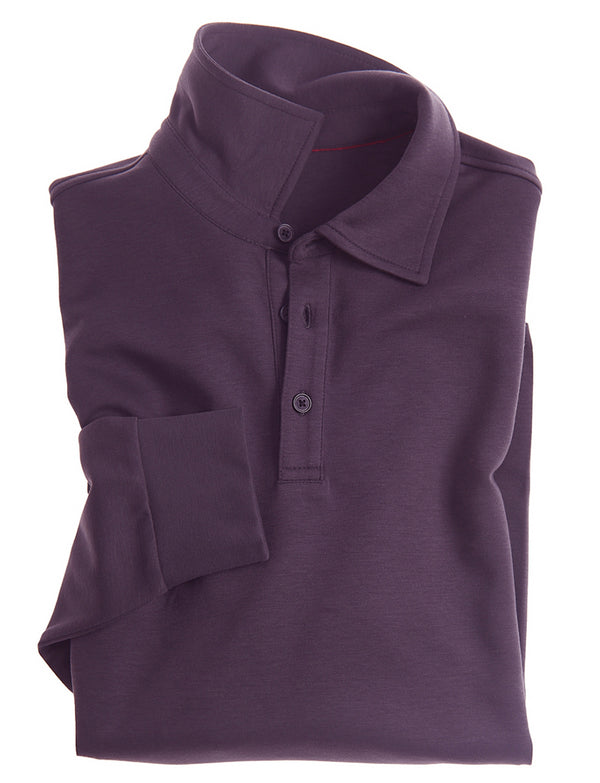 Vedoneire Men’s Long Sleeve 3 Button Knitted Shirt - Style 2901